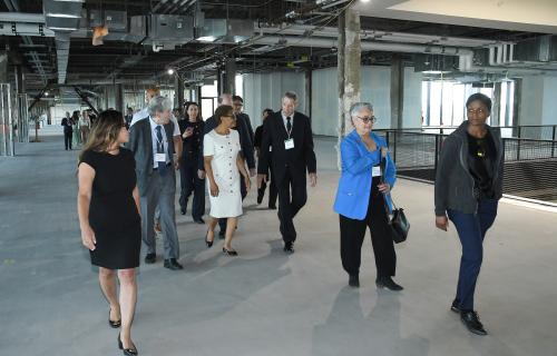 Mayor Bass at Research Park